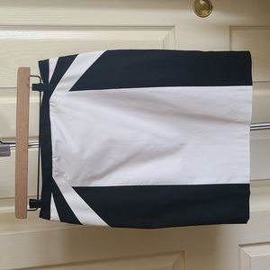 Express Color Block Pencil Skirt